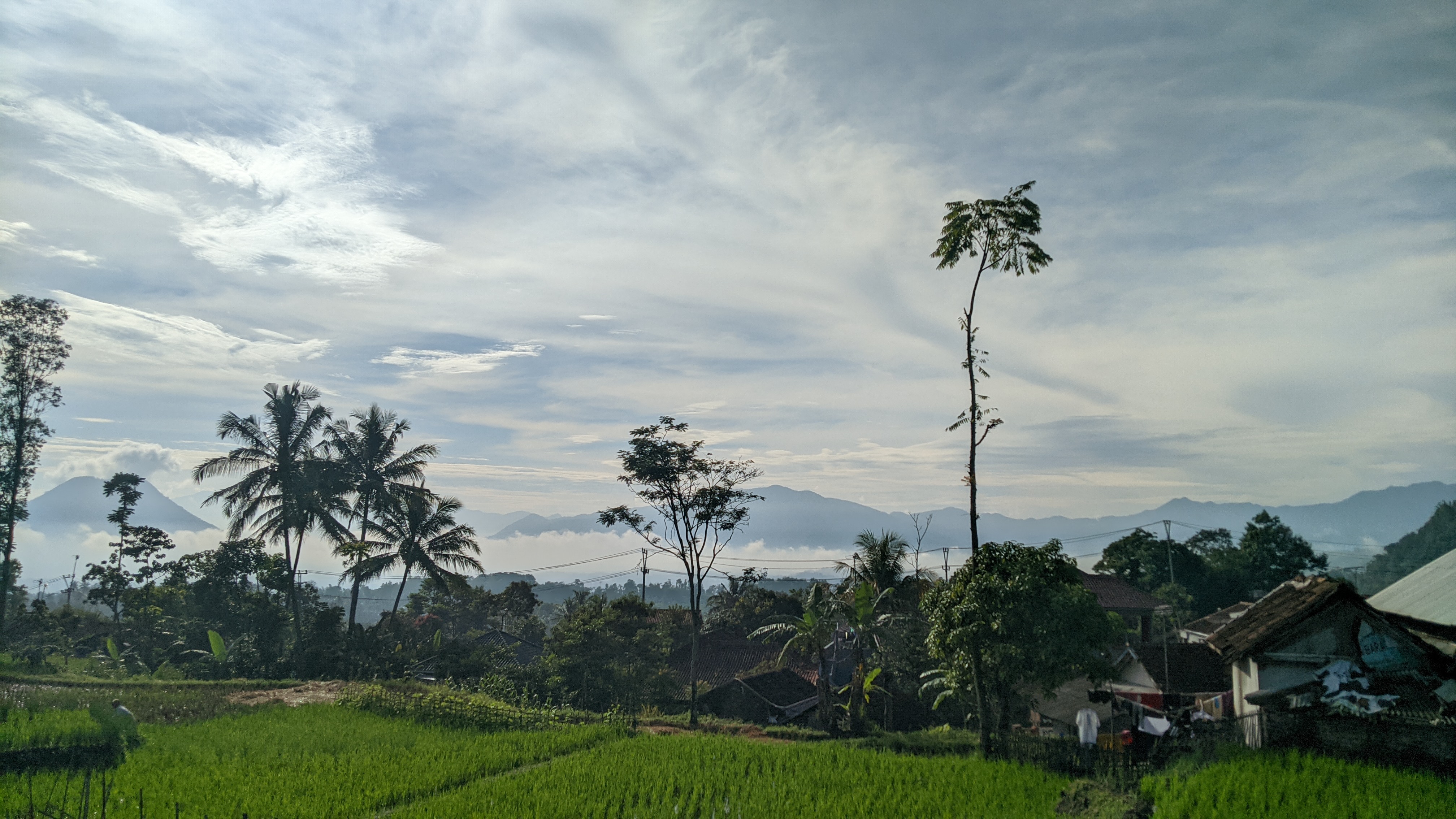 Panorama Pagi Desa Lembang